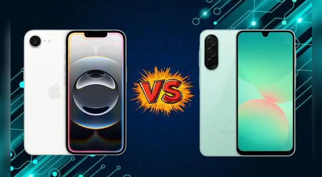 Conoce las diferencias y similitudes entre el iPhone 16e y el Galaxy A56 de Samsung. Conoce las diferencias y similitudes entre el iPhone 16e y el Galaxy A56 de Samsung.