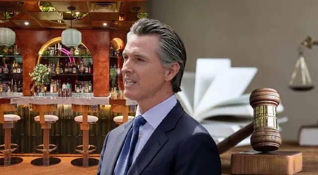 Gavin Newsom confirmó la vigencia de una nueva ley que modificará los estatutos para la venta de bebidas alcohólicas en California.