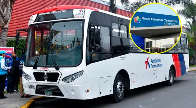 ATU lanza nueva ruta del AeroDirecto, que conectará con un paradero en Plaza Norte.