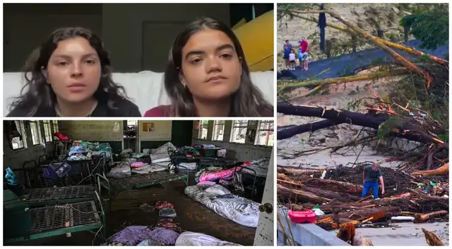 Silvana Garza Valdez y María Paula Zárate explican la estrategia de rescate que implementaron para cuidar de 20 niñas.