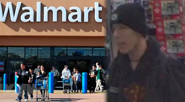 Nuevo robo en Walmart: intensa búsqueda de sospechoso que hurtó una bicicleta en tienda.