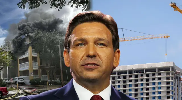 Ron DeSantis puso en marcha una nueva legislación que involucra los procesos de construcción y prevención de incendios.