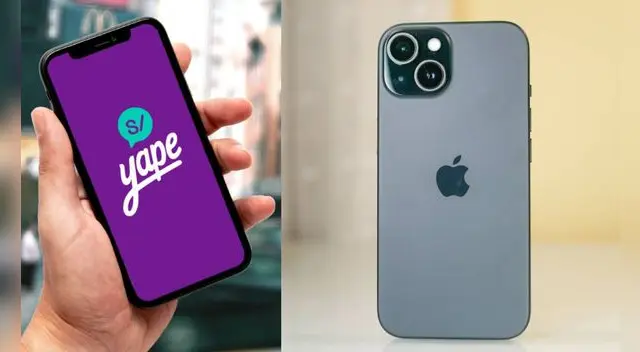 Gracias a Yape podrás comprar el iPhone 15 con un descuento de 1300 soles, por tiempo limitado.