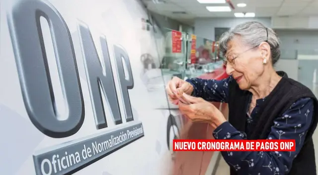 ONP: pago de las pensiones en julio 2025