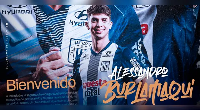 Alessandro Burlamaqui es el cuarto refuerzo de Alianza Lima para lo que resta del 2025.