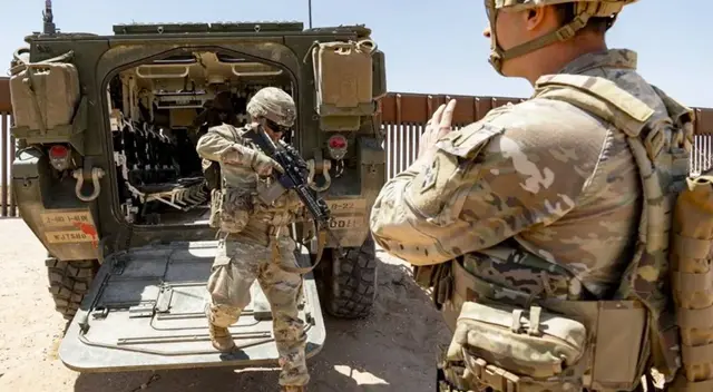 Presencia de militares está aumentando en frontera de México con EE. UU.
