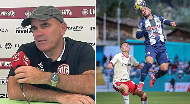 Pablo Bossi, DT de UTC,  se refirió a Alianza Lima.