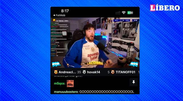 Meme de La Cobra con la camiseta de la 'U' se vuelve viral en redes.