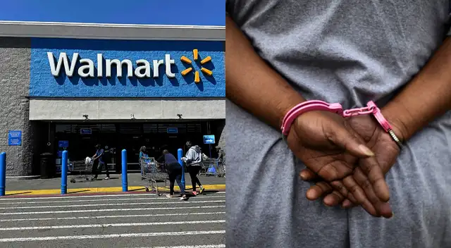 Mujer fue arrestada por robo organizado en Walmart. Mujer fue arrestada por robo organizado en Walmart.