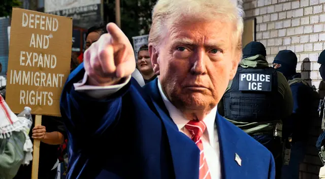 Trump expresó su deseo de reanudar las operaciones migratorias de ICE.