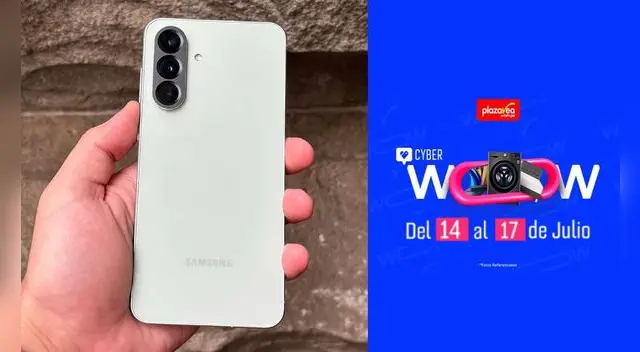 Este potente Samsung desploma su precio por el Cyber Wow: ahorra 500 soles en Plaza Vea