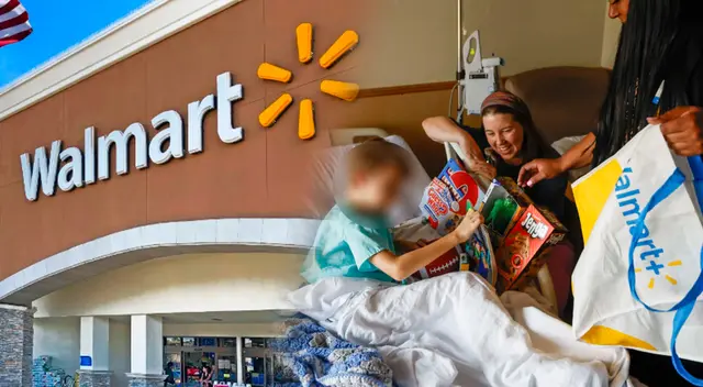Empleados de Walmart conmueven a niños de este hospital de EE. UU. tras donarles regalos. Empleados de Walmart conmueven a niños de este hospital de EE. UU. tras donarles regalos.