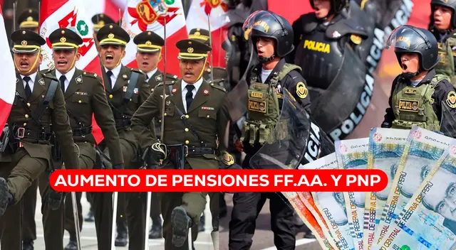 Conoce más detalles sobre el reajuste de pensiones a favor del personal de las Fuerzas Armadas y de la Policía Nacional del Perú.