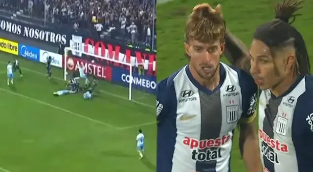 Gaspar Gentile anotó el primer gol del partido Alianza Lima vs Gremio. Gaspar Gentile anotó el primer gol del partido Alianza Lima vs Gremio.
