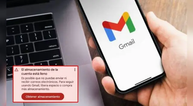 Conoce el truco para liberar espacio en el correo electrónico Gmail.