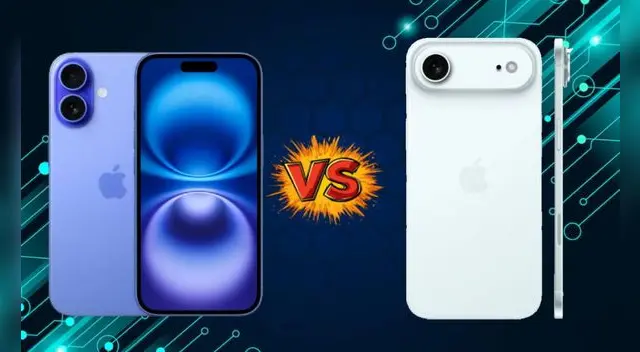 Conoce las características y diferencias entre el iPhone 16 Plus y el iPhone 17 Air de Apple. Conoce su destacada ficha técnica y precio oficial. Conoce las características y diferencias entre el iPhone 16 Plus y el iPhone 17 Air de Apple. Conoce su destacada ficha técnica y precio oficial.