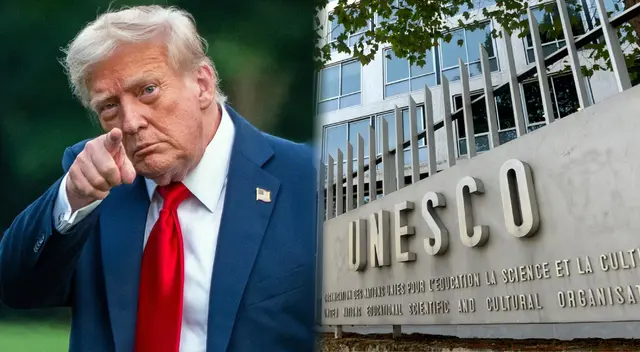 El presidente de EE.UU., Donald Trump, anunció su salida de la Unesco por aceptar a Palestina.