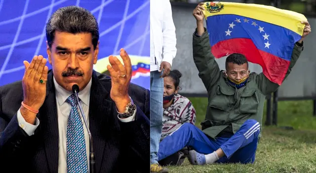 Venezolanos Nicolás Maduro