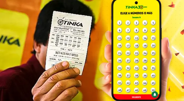 Estos son los números más ganadores de La Tinka