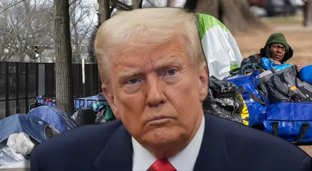 Trump firmó una orden para facilitar la remoción de personas sin hogar.