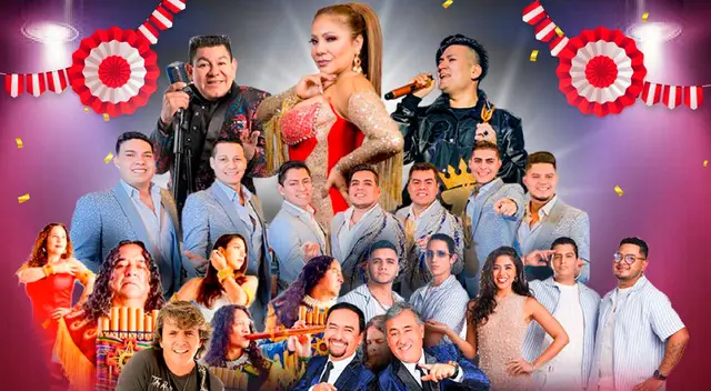 Conoce todos los detalles sobre el concierto que se realizará por Fiestas Patrias en Lima.