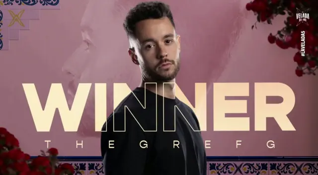TheGrefg se alza como el campeón del main event de 'La Velada del Año 5'.
