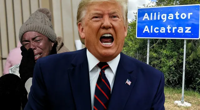 Trump desea que esta prisión de ICE sea tan buena como la verdadera cárcel de Alcatraz.
