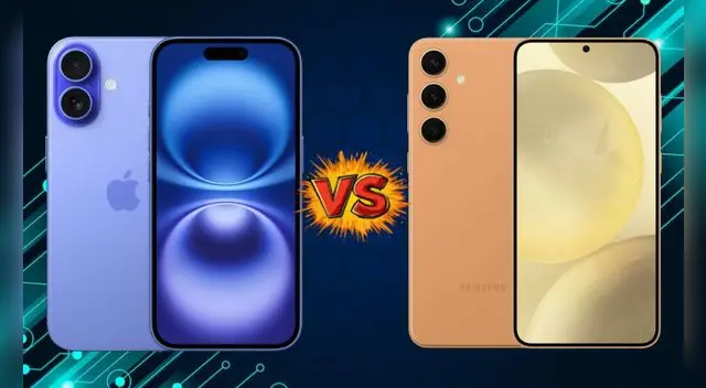 Conoce las diferencias y similitudes entre el iPhone 16 de Apple y el Galaxy S24 5G de Samsung.