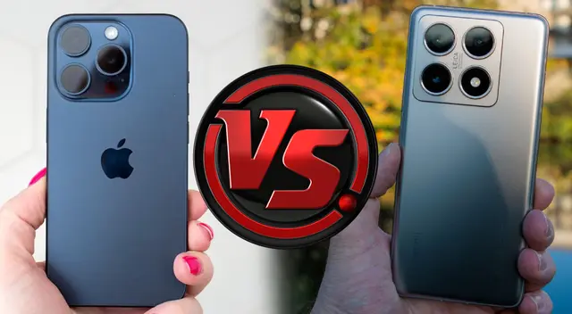 Dos celulares sumamente potentes se ven las caras en este versus.