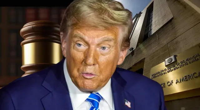 Donald Trump aún no cumple con la orden de un juez federal en el caso "Voice of America".