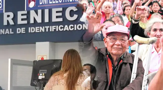 Reniec ofrece beneficio para la comunidad en Perú que tenga más de 60 años