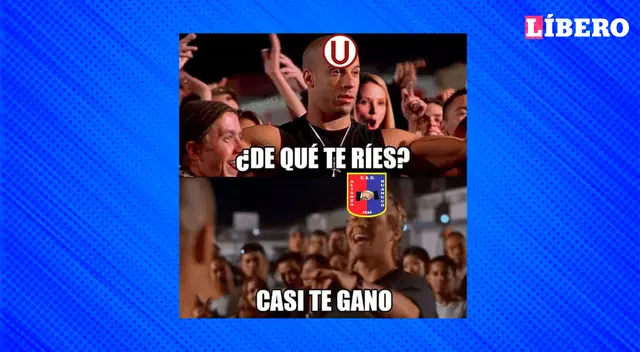 Tras el pitazo final, los memes desataron un sinfín de carcajadas en redes.