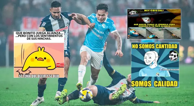 Estos son los mejores memes del encuentro entre Alianza Lima vs. Sporting Cristal.