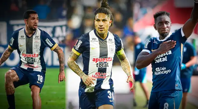 Sergio Peña, Paolo Guerrero, Eryc Castillo