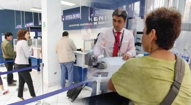Agencias de Reniec extenderán sus horarios en Lima para trámites