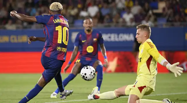 Barcelona vs. Como juegan EN VIVO y EN DIRECTO HOY por el Trofeo Joan Gamper 2025.