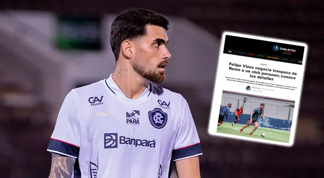 Felipe Vizeu es noticia en Brasil por estar vinculado a Sporting Cristal. Felipe Vizeu es noticia en Brasil por estar vinculado a Sporting Cristal.
