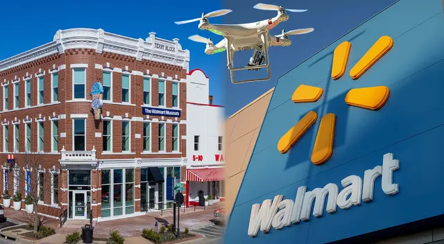 Walmart usará drones en Arkansas para disminuir el tiempo de reparto y está avalado por la FAA. Walmart usará drones en Arkansas para disminuir el tiempo de reparto y está avalado por la FAA.