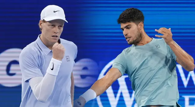 Sinner y Alcaraz se enfrentarán por cuarta vez consecutiva en la final del torneo de la ATP.