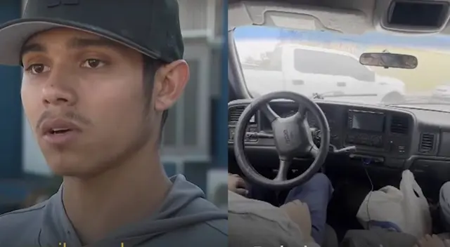 Hombre es atacado en su auto por agentes de inmigración en California.