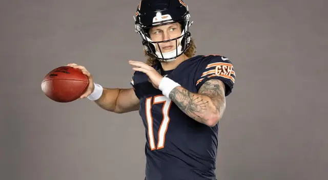 Tyson Bagent debutó en la NFL en 2023.