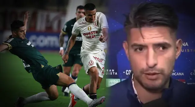 Carlos Zambrano se sinceró sobre su lesión tras partido ante U. Católica de Ecuador