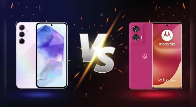 Conoce las características, diferencias y similitudes entre el Galaxy A55 de Samsung y Motorola Edge 50 Fusion.