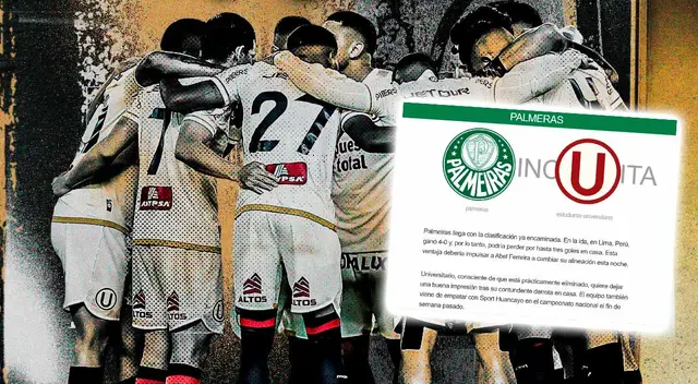Universitario fue noticia en Brasil tras su alineación.