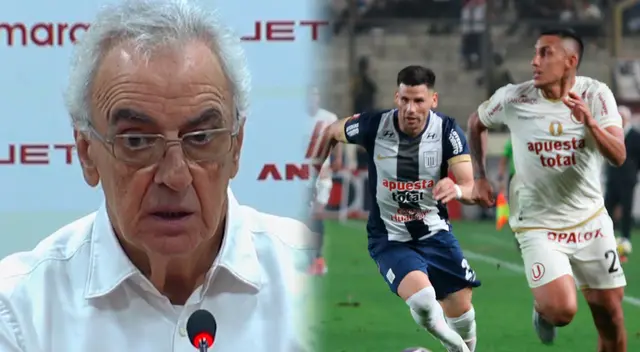 Jorge Fossati se refirió al rendimiento de Universitario en el clásico ante Alianza Lima.