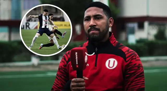 Jesús Castillo feliz de jugar su primer clásico con la 'U' y dejó fuerte mensaje: "Lado correcto"