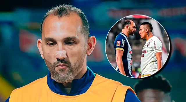 Hernán Barcos se expresó un día después de sus declaraciones contra Álex Valera.