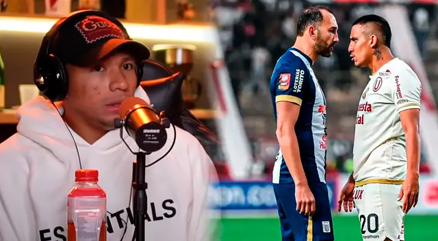 Edison Flores contó detalles de lo que pasó entre Álex Valera y Hernán Barcos en el clásico.