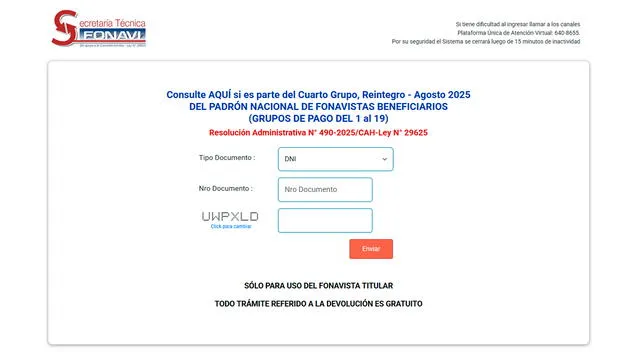Secretaría Técnica del Fonavi
