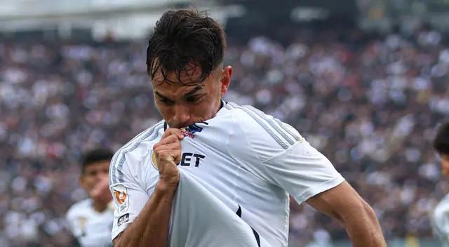 Vicente Pizarro anotó el gol del triunfo de Colo Colo sobre U de Chile en el superclásico chileno.